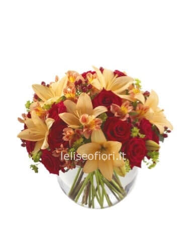 mazzo di lilium particolare