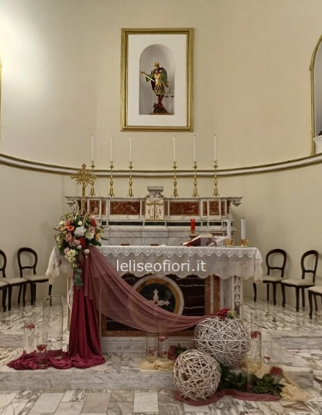 Allestimento battesimo bimba